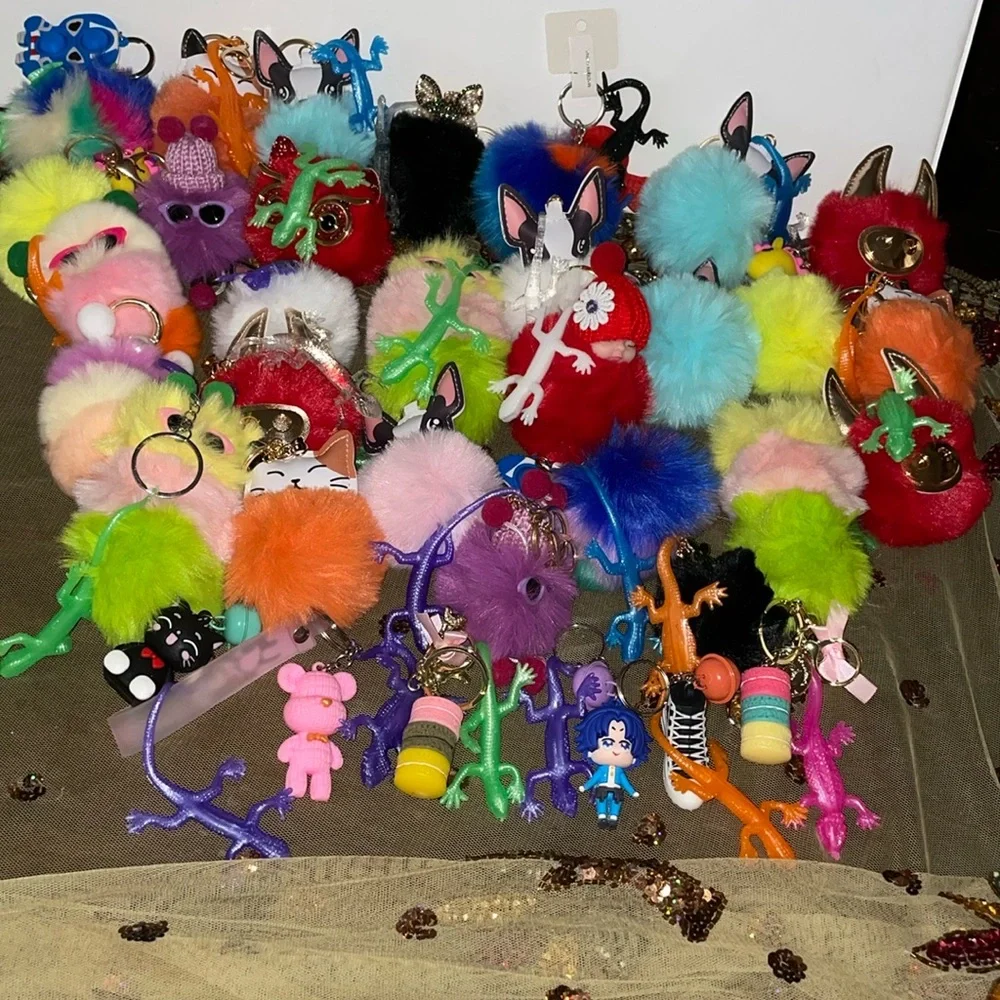 Keychain and toy lizard price for one keychain - Picture 3 of 11